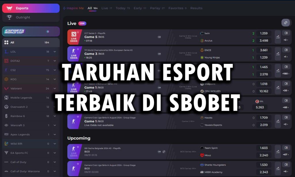 taruhan esport