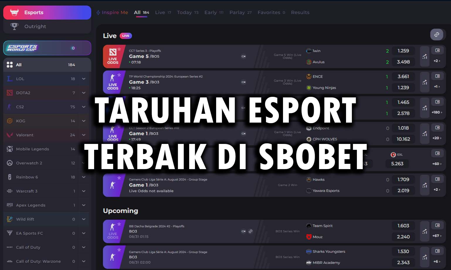 taruhan esport